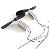 Micro Coreless Motor 4Pcs 7x16mm with Propeller for Micro Drone Quadcopter Motor