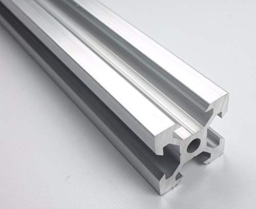 V-Slot 2020 Aluminium Extrusion Profile 20x20mm 500mm Length - Main Product View | Superb Tech India