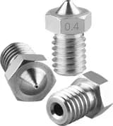 2Pcs Stainless Steel Nozzle 0.4mm SS for 3D Printer