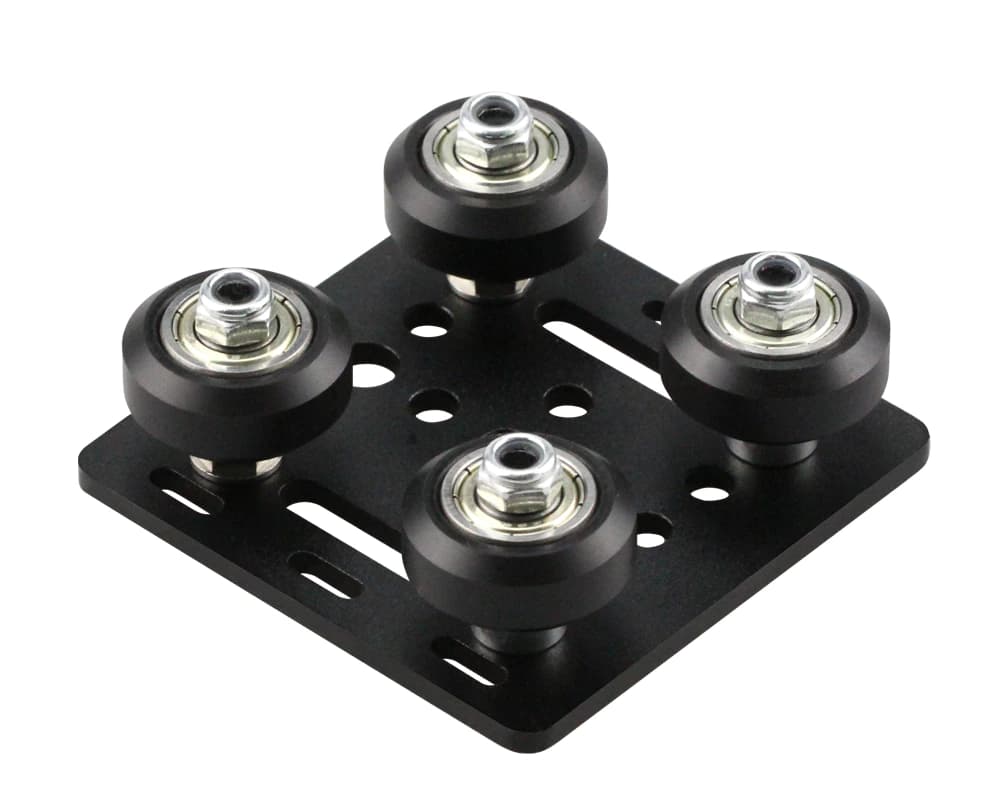 POM Delrin V Wheel 625zz Assembled for 3D Printer CNC V Slot Profile - Mounting, Pinout & Wiring Overview | Superb Tech India