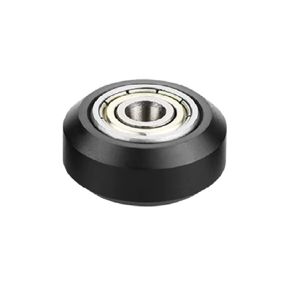 POM Delrin V Wheel 625zz Assembled for 3D Printer CNC V Slot Profile - Dimensions & Technical Specifications | Superb Tech India
