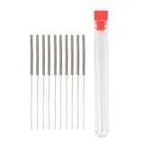 10Pcs Stainless Steel Nozzle Cleaning Needle 0.4mm Diamater