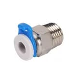 JP4-01 Pneumatic Connector M10 Stainless Steel For 3D Printer PTFE Tube 4mm