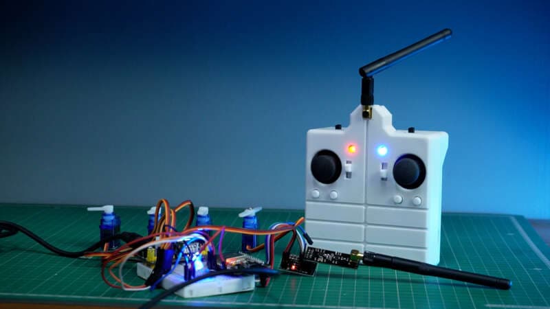 DIY 8-Channel ESP32 Remote Control with ESP-NOW & NRF24L01