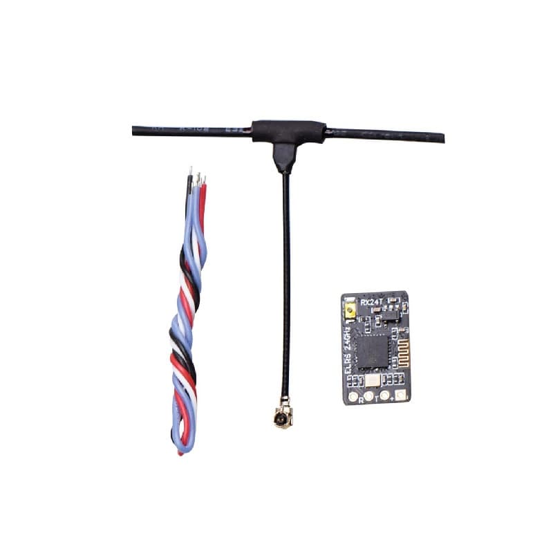 JHEMCU ExpressLRS RX24T 2.4G ELRS Receiver for FPV Drone - Main View