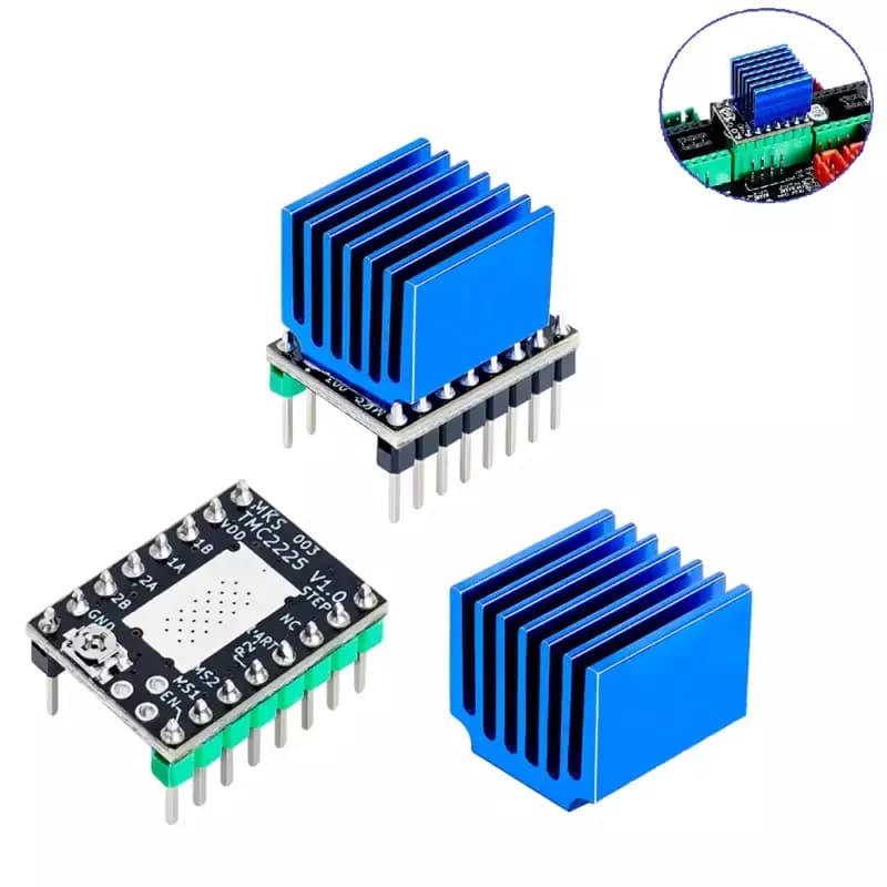 TMC2225 Makerbase MKS Stepper Motor Driver Stepstick Module - Main Product View | Superb Tech India