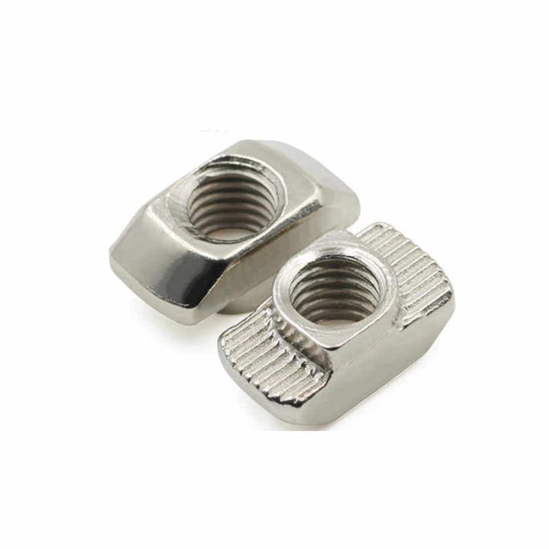 10Pcs M5 T-Nut Slide In Hammer Type for 20 Series Aluminium Profile - Main Product View | Superb Tech India