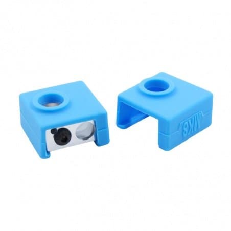 MK8 Silicone Sock Cover Case for MK8 Extruder Block Blue Color - Main Product View | Superb Tech India