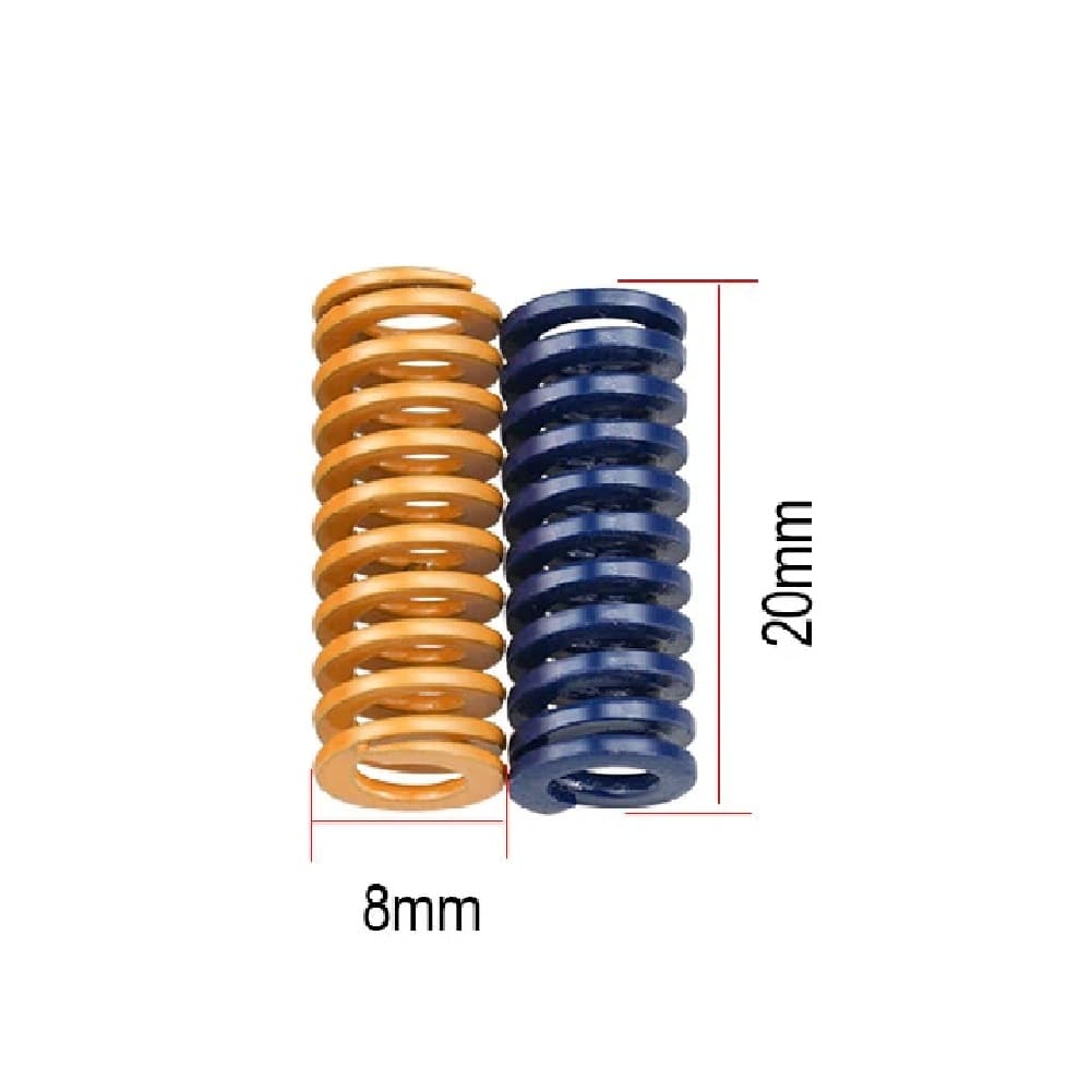 3D Printer Spring 25mm for CR-10 Heated bed Blue - Main Product View | Superb Tech India