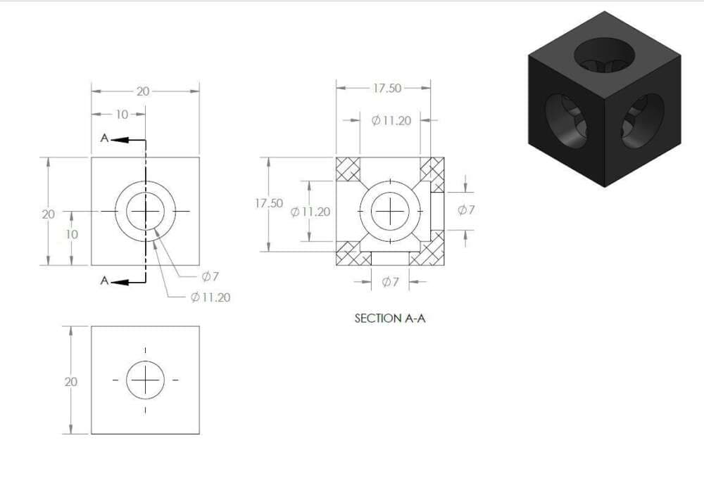 LM8UU Linear Motion Bearing 8mm Diameter - Main Product View | Superb Tech India