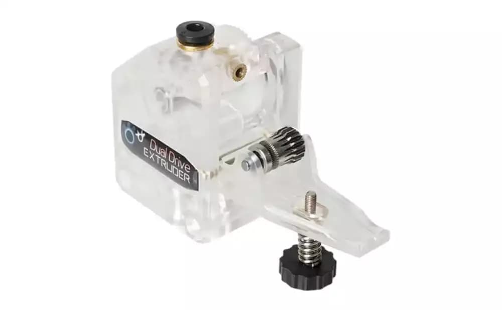 BMG Extruder Kit Transparent With Dual Drive Gear - Main Product View | Superb Tech India