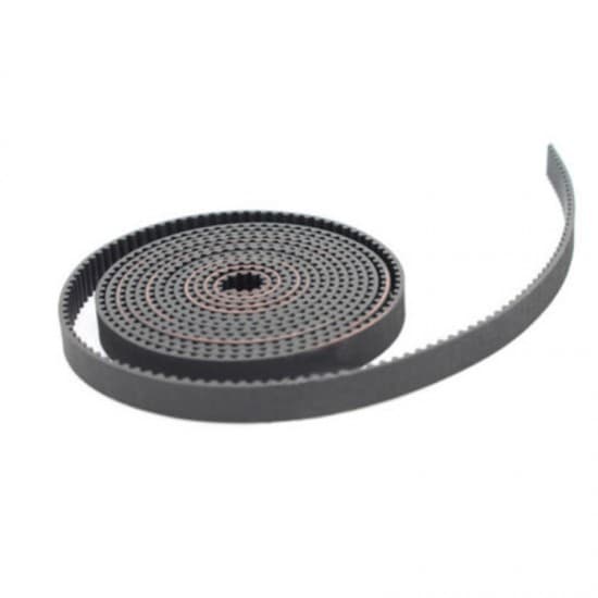 GT2 Timing Belt Rubber With Fiberglass Reinforced 6mm Width 1 Meter Length - Main Product View | Superb Tech India