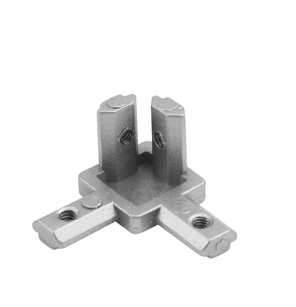 3 Way Connector For 20mm Profile - Main Product View | Superb Tech India