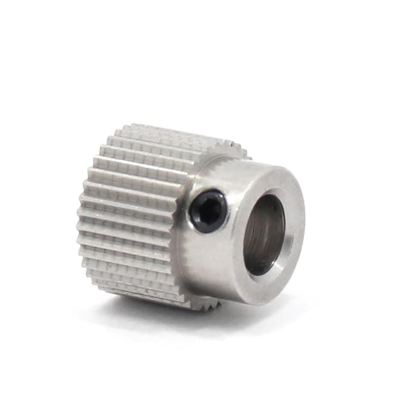 MK8 36 Tooth Extrusion Gear Stainless Steel - Main Product View | Superb Tech India