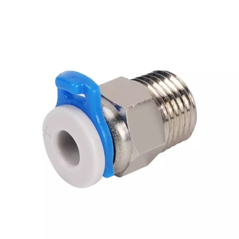 JP4-01 Pneumatic Connector M10 Stainless Steel For 3D Printer PTFE Tube 4mm - Main Product View | Superb Tech India