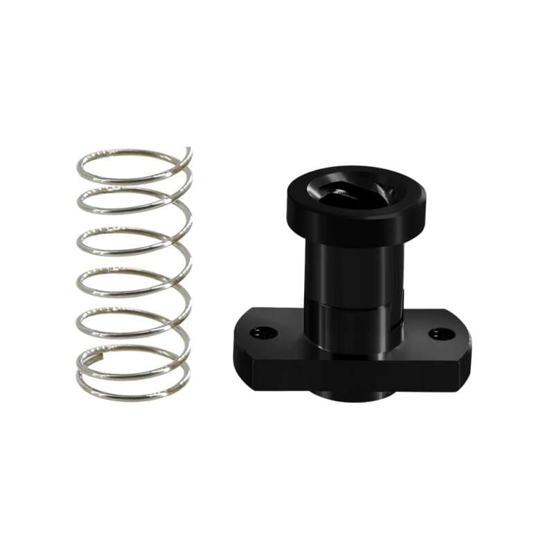 POM Anti Backlash Nut For 8mm Lead Screw 4 Start - Main Product View | Superb Tech India