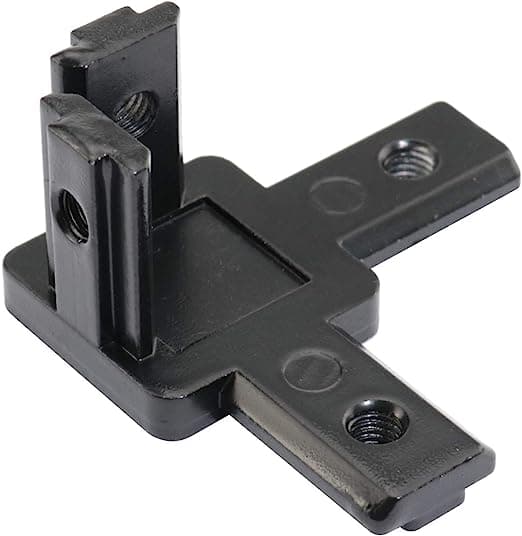 Three Way Cube Corner Connector for 20mm Profile Aluminium - Main Product View | Superb Tech India