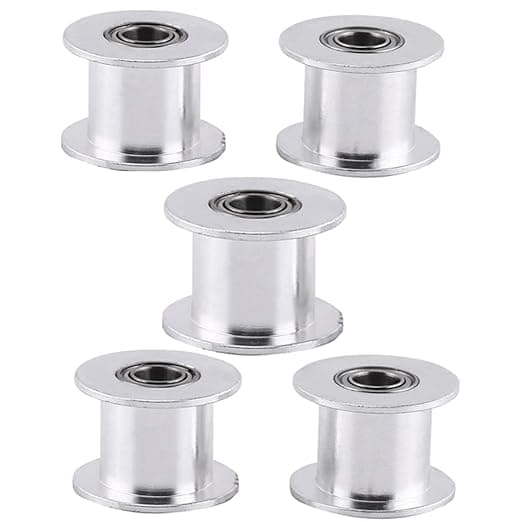 GT2 Idler Pulley Without Teeth 10mm Width 5mm - Main Product View | Superb Tech India